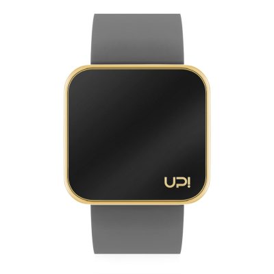 UP! WATCH TOUCH GOLD GREY