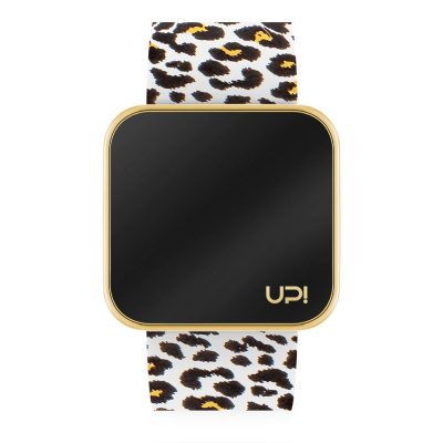 UP! WATCH TOUCH GOLD LEOPARD